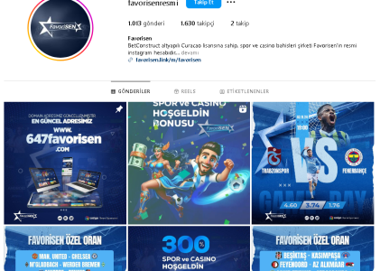 Favorisen Instagram Hesabı